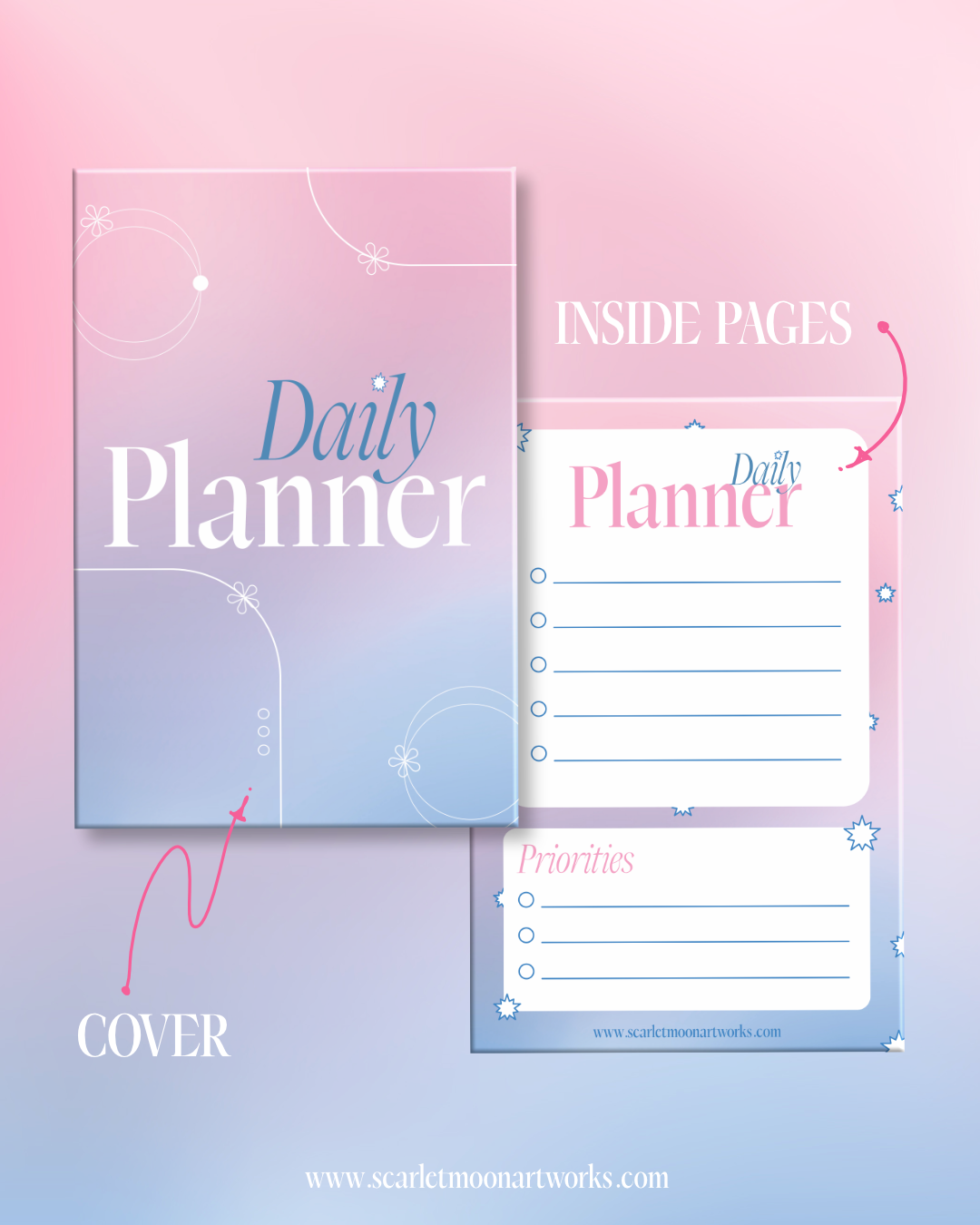 Pink Astro Notepad