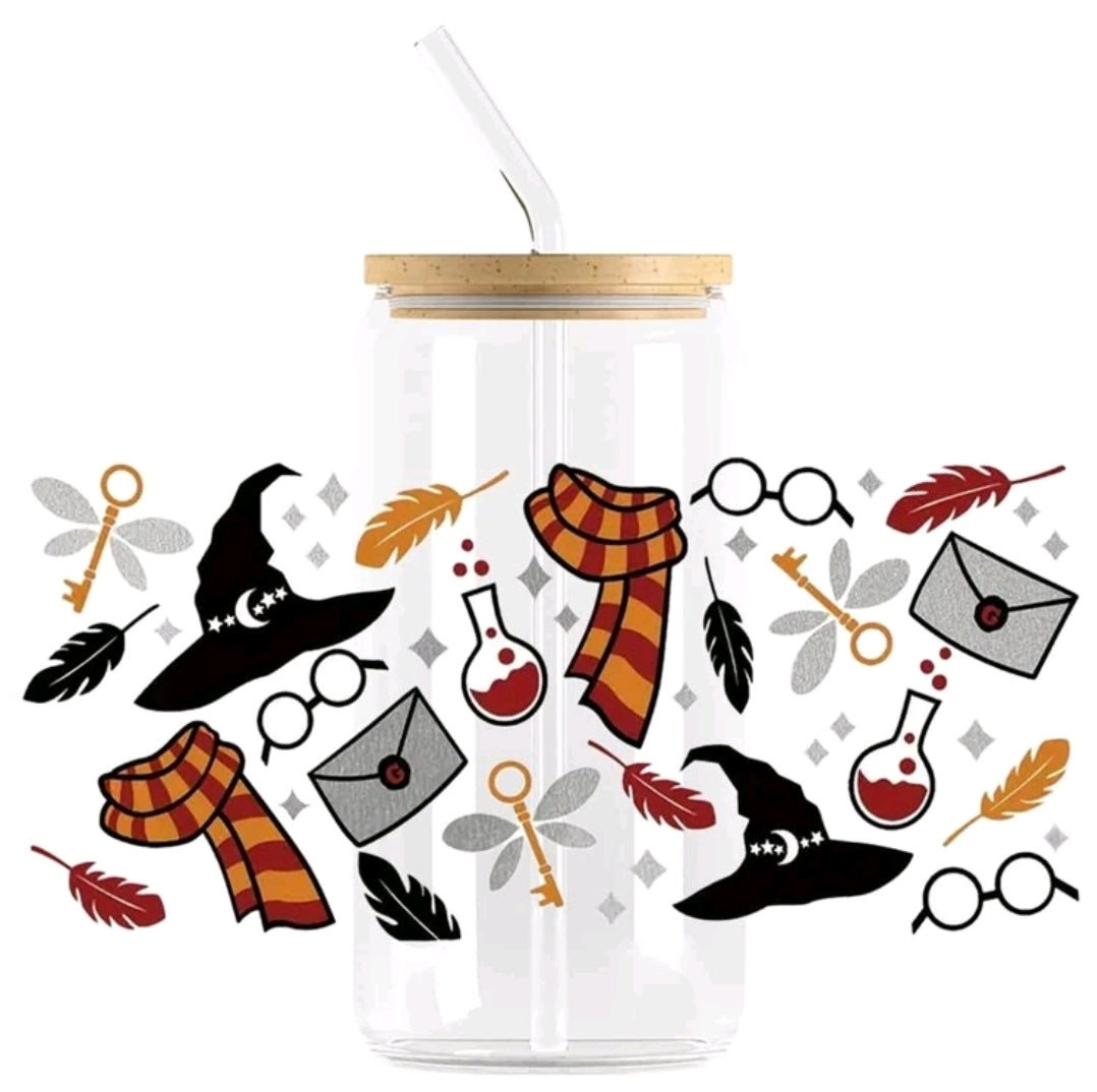 HP Gryffindor drinking glass