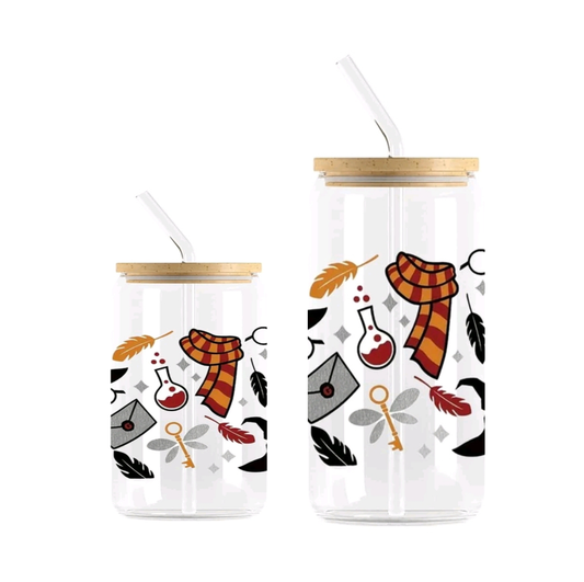 HP Gryffindor drinking glass