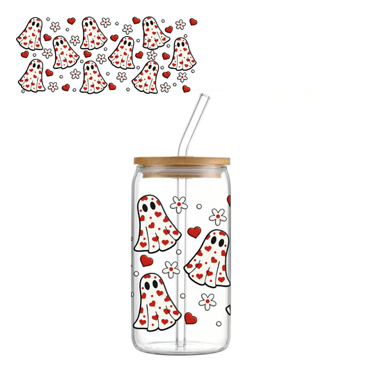 Heart Ghostie drinking cup